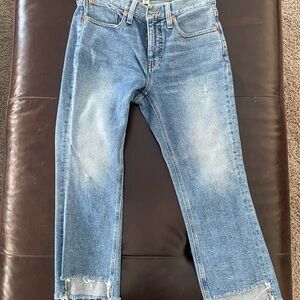 J. Crew Women's Demi Boot Crop Jeans